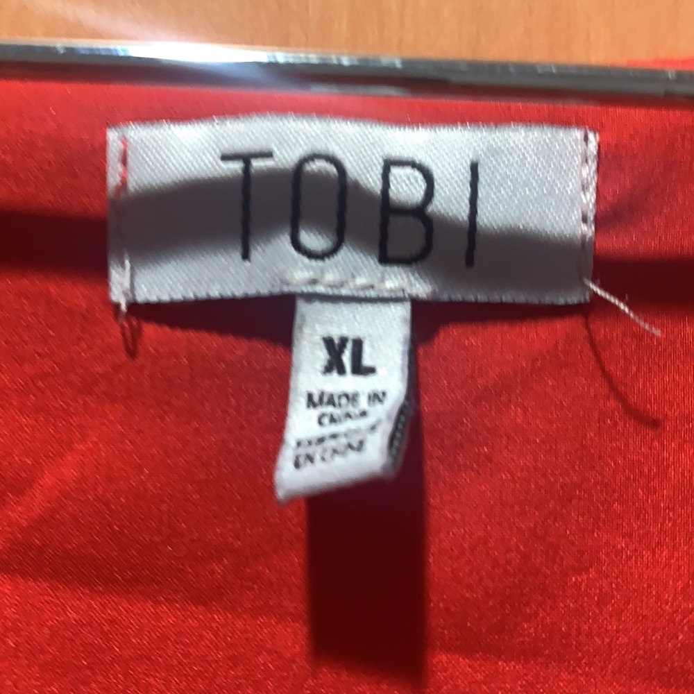 Tobi Star red romper size x-large - Picture 6 of 6